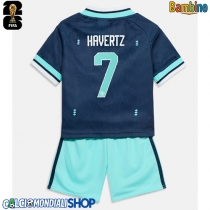 Maglie da calcio Germania Kai Havertz #7 Seconda Maglia Bambino Mondiali 2026  Manica Corta + Pantaloni corti)